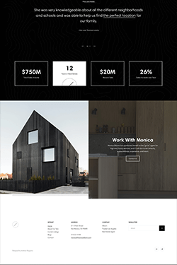 Hosting Company Layout Preview